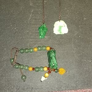 Genuine Jade and ivory
